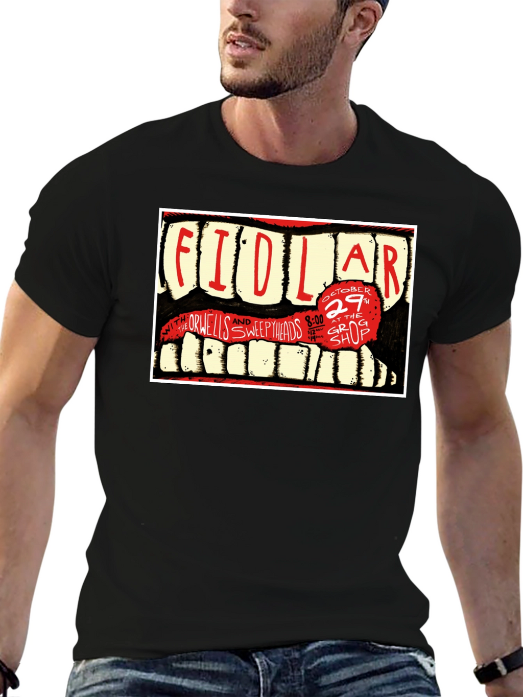 FIDLAR Band Tee - The Orwells & Sweepyheads