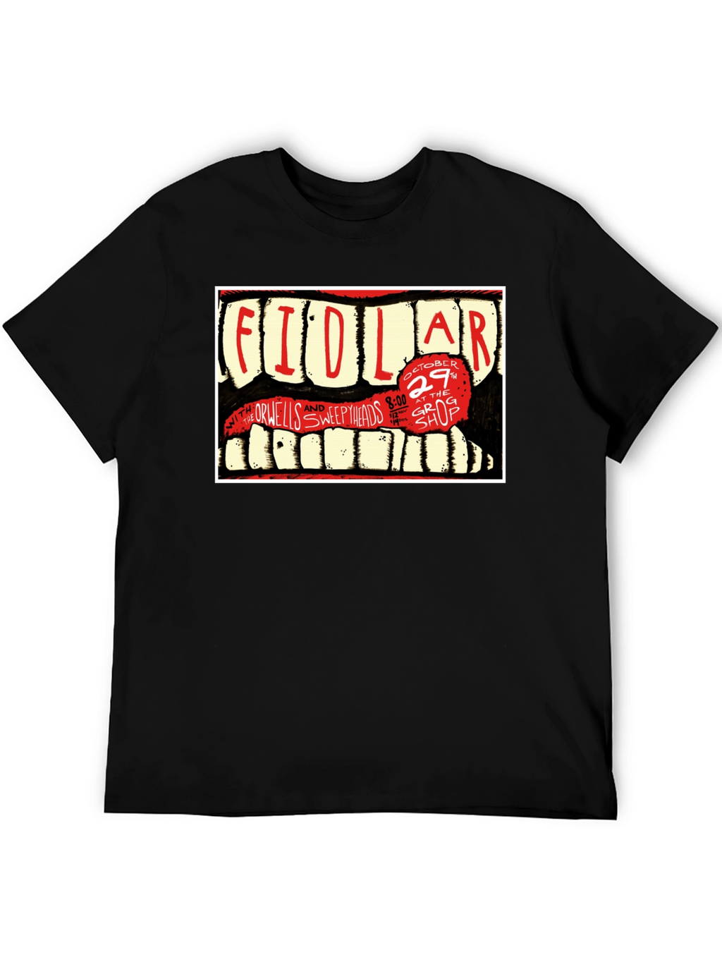 FIDLAR Band Tee - The Orwells & Sweepyheads