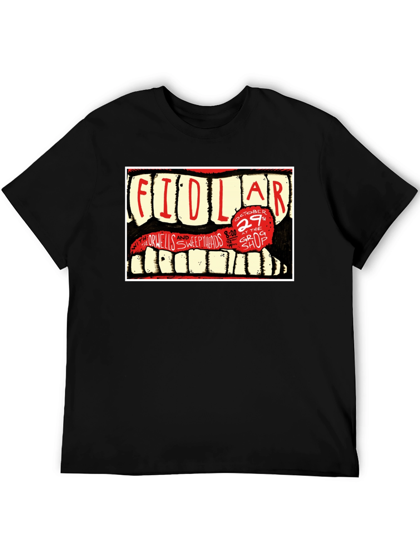 FIDLAR Band Tee - The Orwells & Sweepyheads