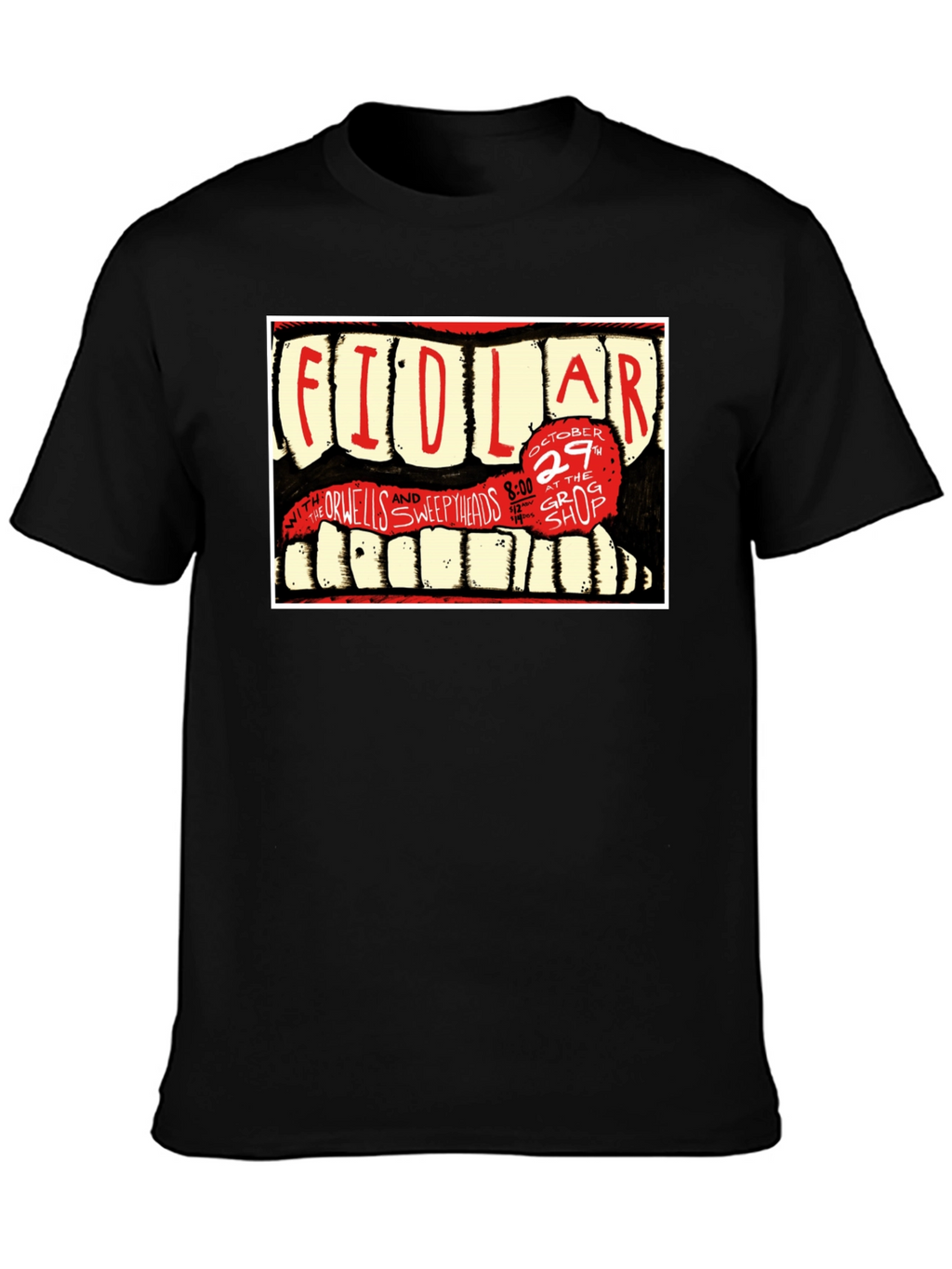 FIDLAR Band Tee - The Orwells & Sweepyheads