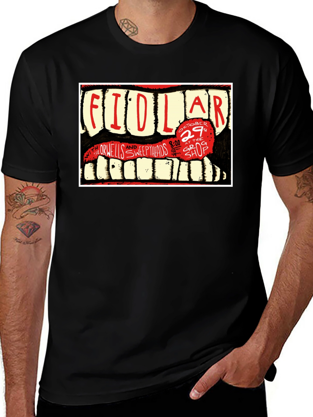 FIDLAR Band Tee - The Orwells & Sweepyheads
