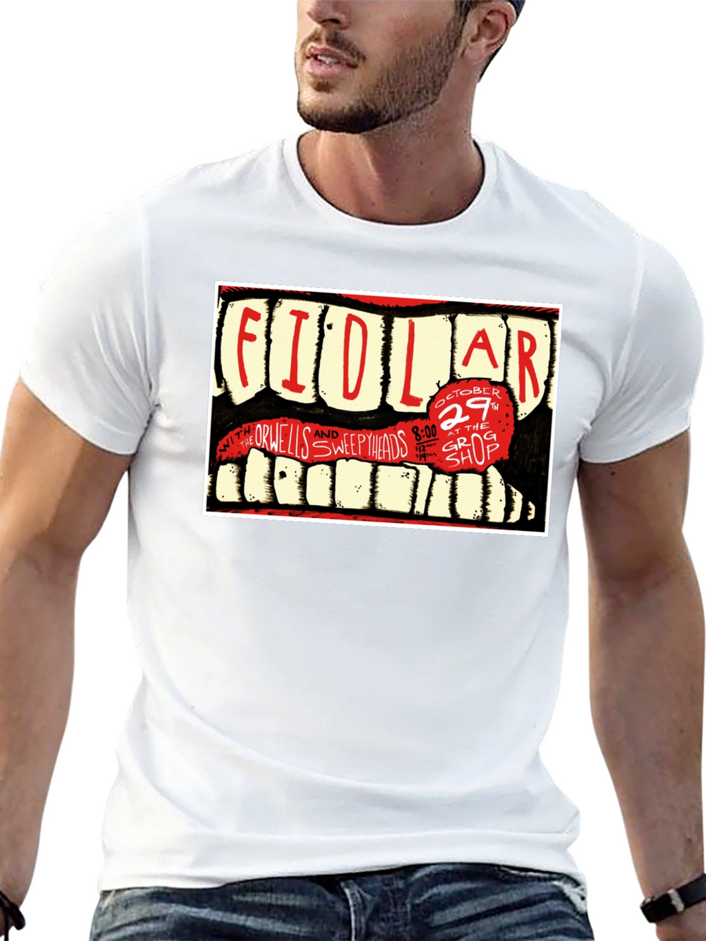 FIDLAR Band Tee - The Orwells & Sweepyheads