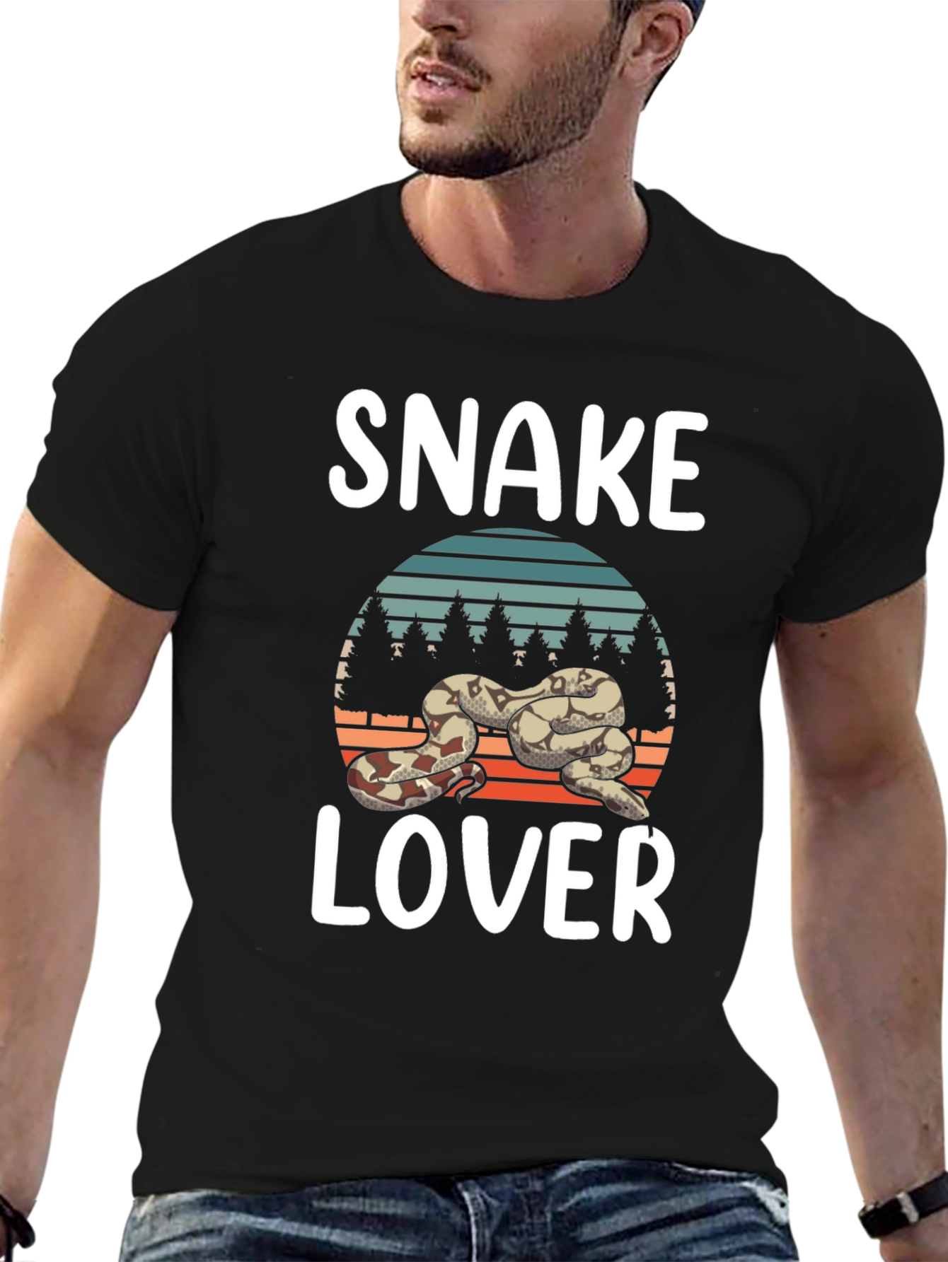 Snake Lover T-Shirt: Unique Reptile Design