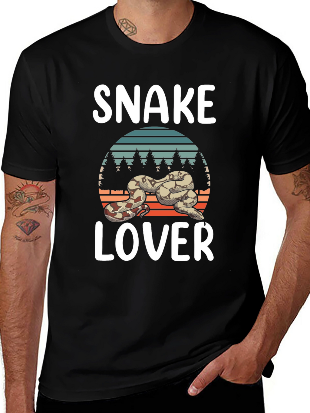 Snake Lover T-Shirt: Unique Reptile Design