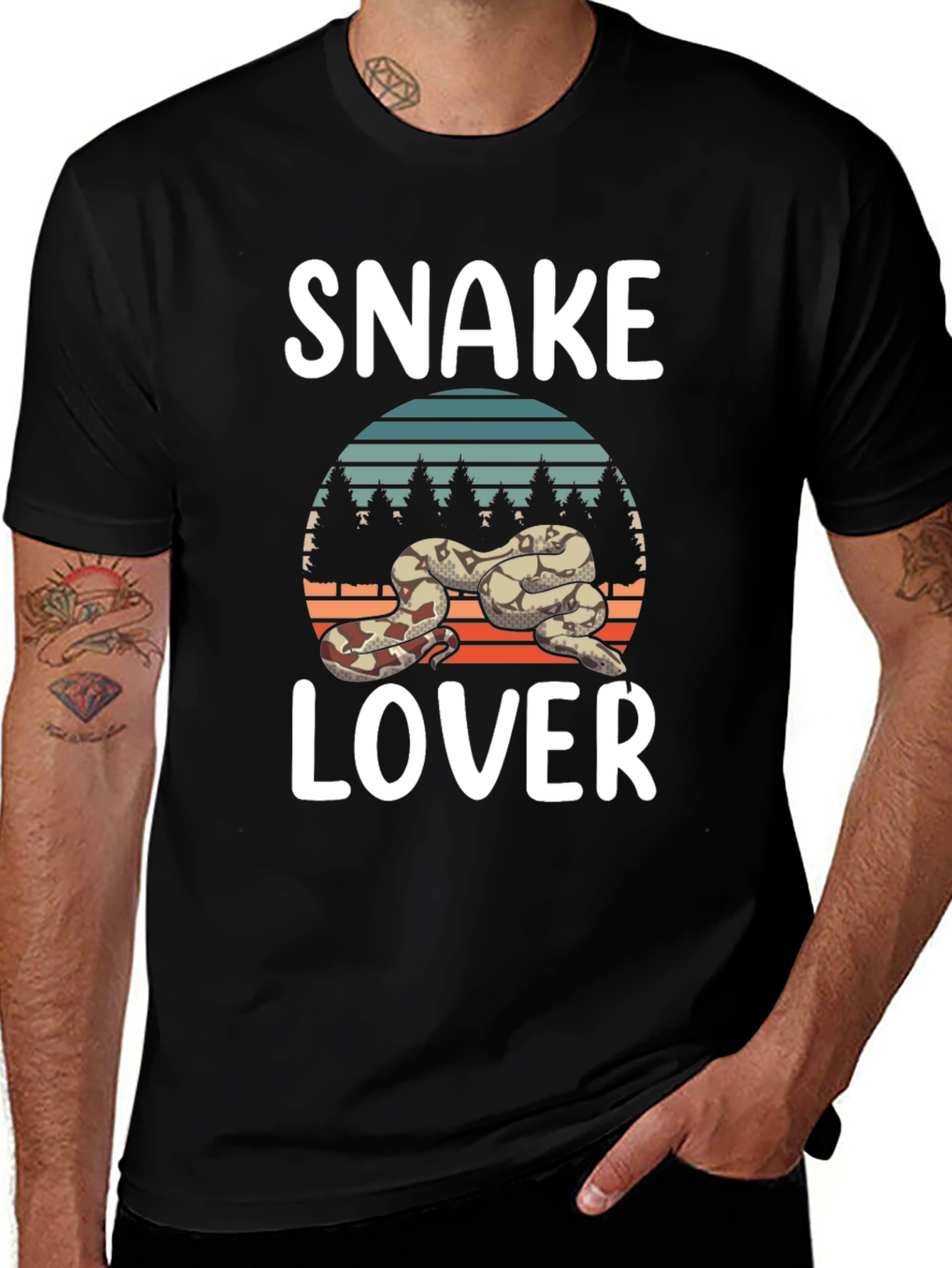 Snake Lover T-Shirt: Unique Reptile Design