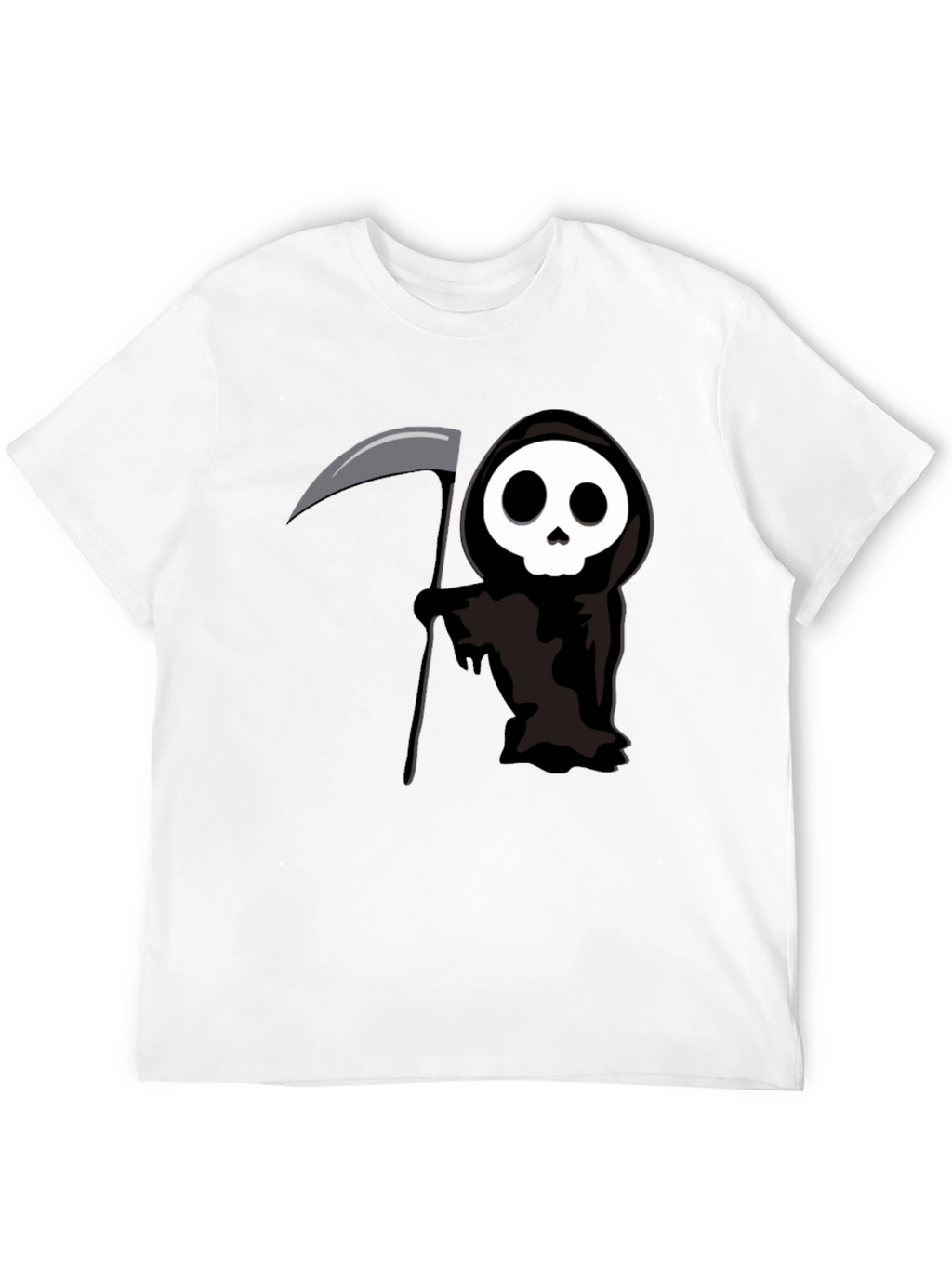Grim Reaper Graphic T-Shirt - Black