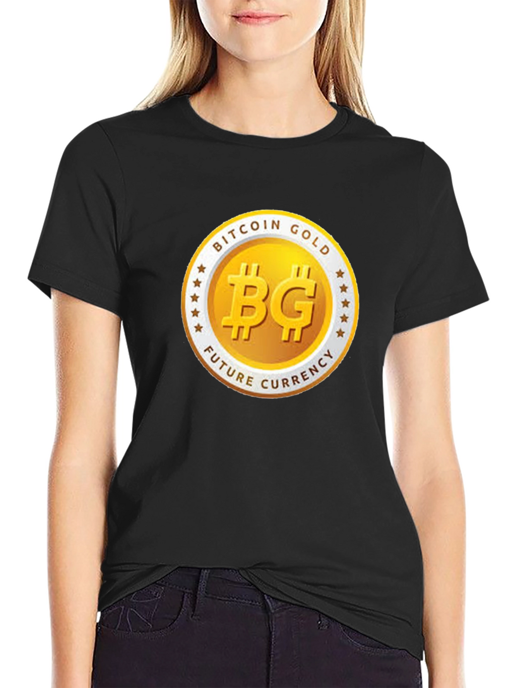Bitcoin Gold Future Currency T-Shirt