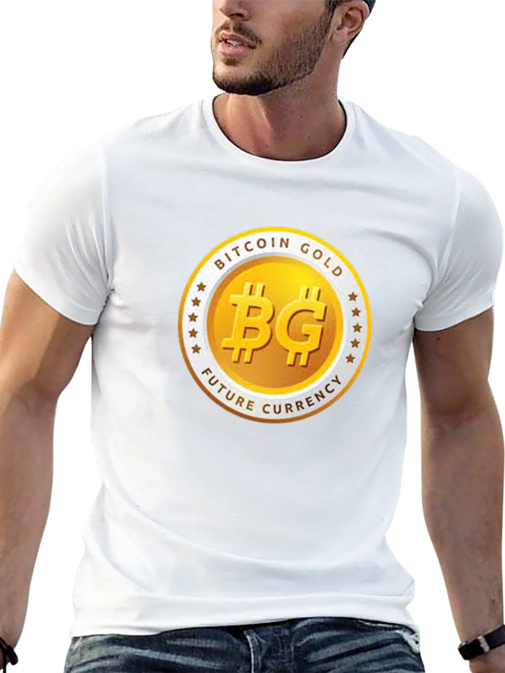 Bitcoin Gold Future Currency T-Shirt