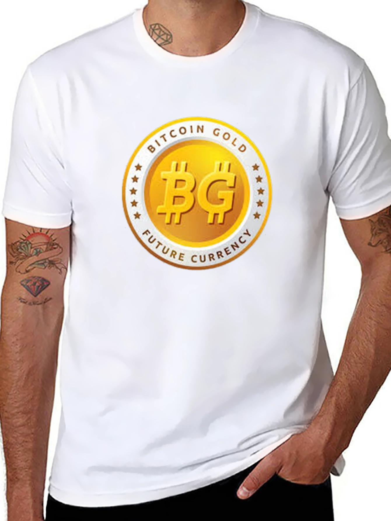Bitcoin Gold Future Currency T-Shirt