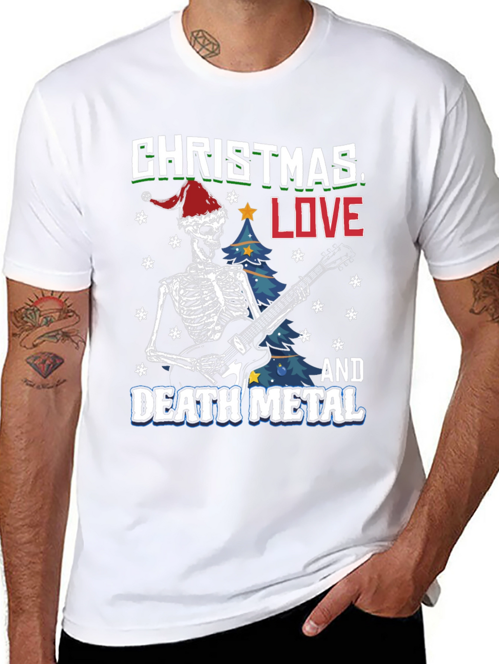 Christmas Love & Death Metal T-Shirt