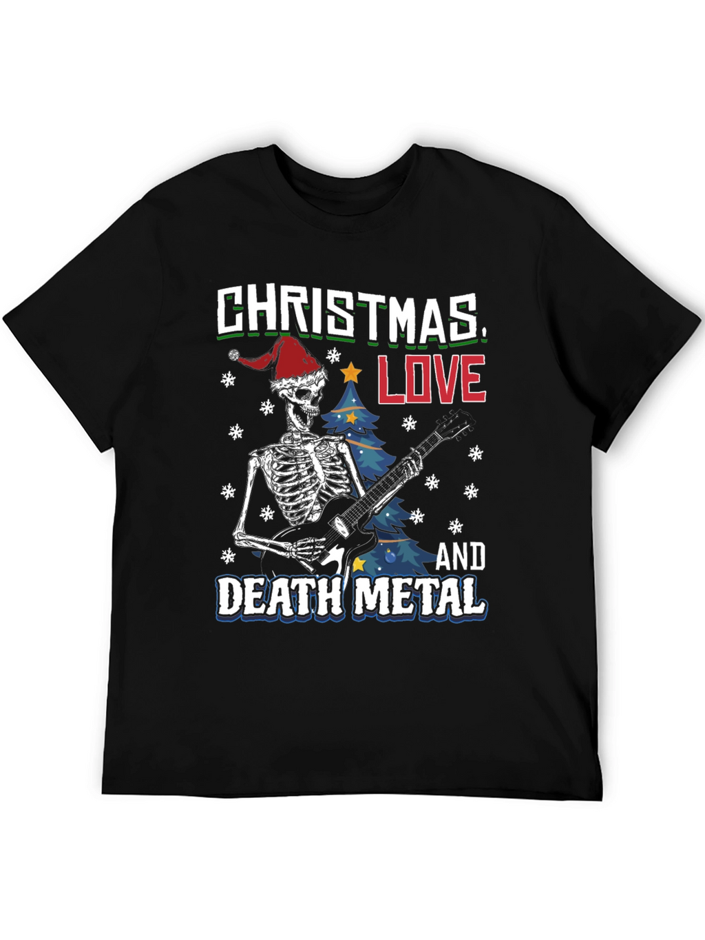 Christmas Love & Death Metal T-Shirt