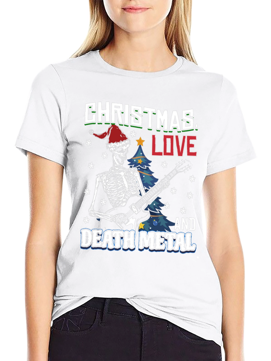 Christmas Love & Death Metal T-Shirt