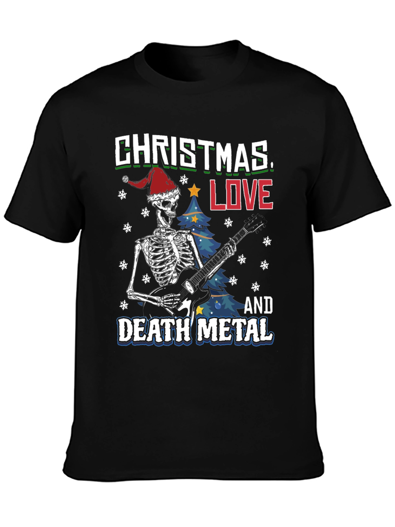 Christmas Love & Death Metal T-Shirt