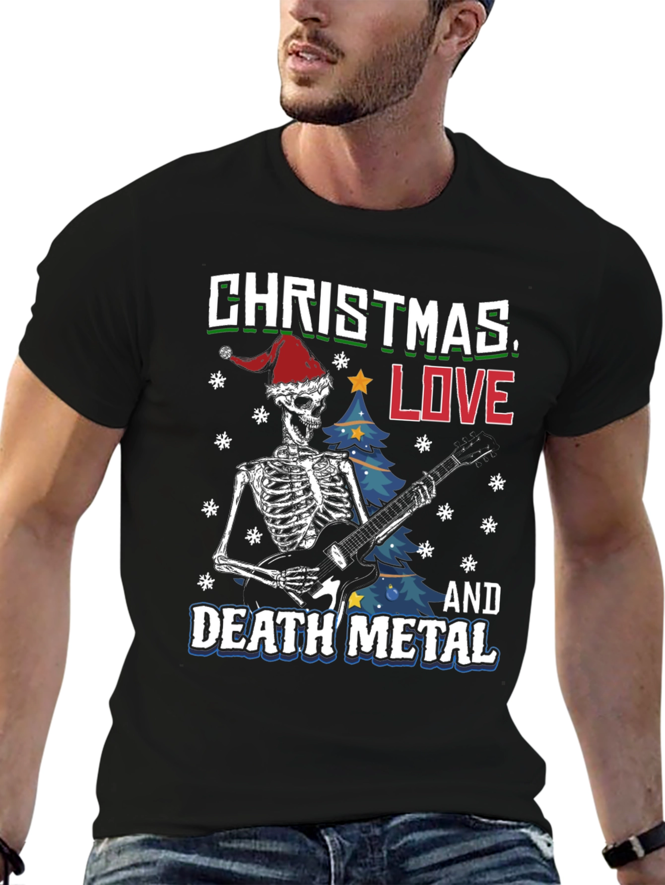 Christmas Love & Death Metal T-Shirt