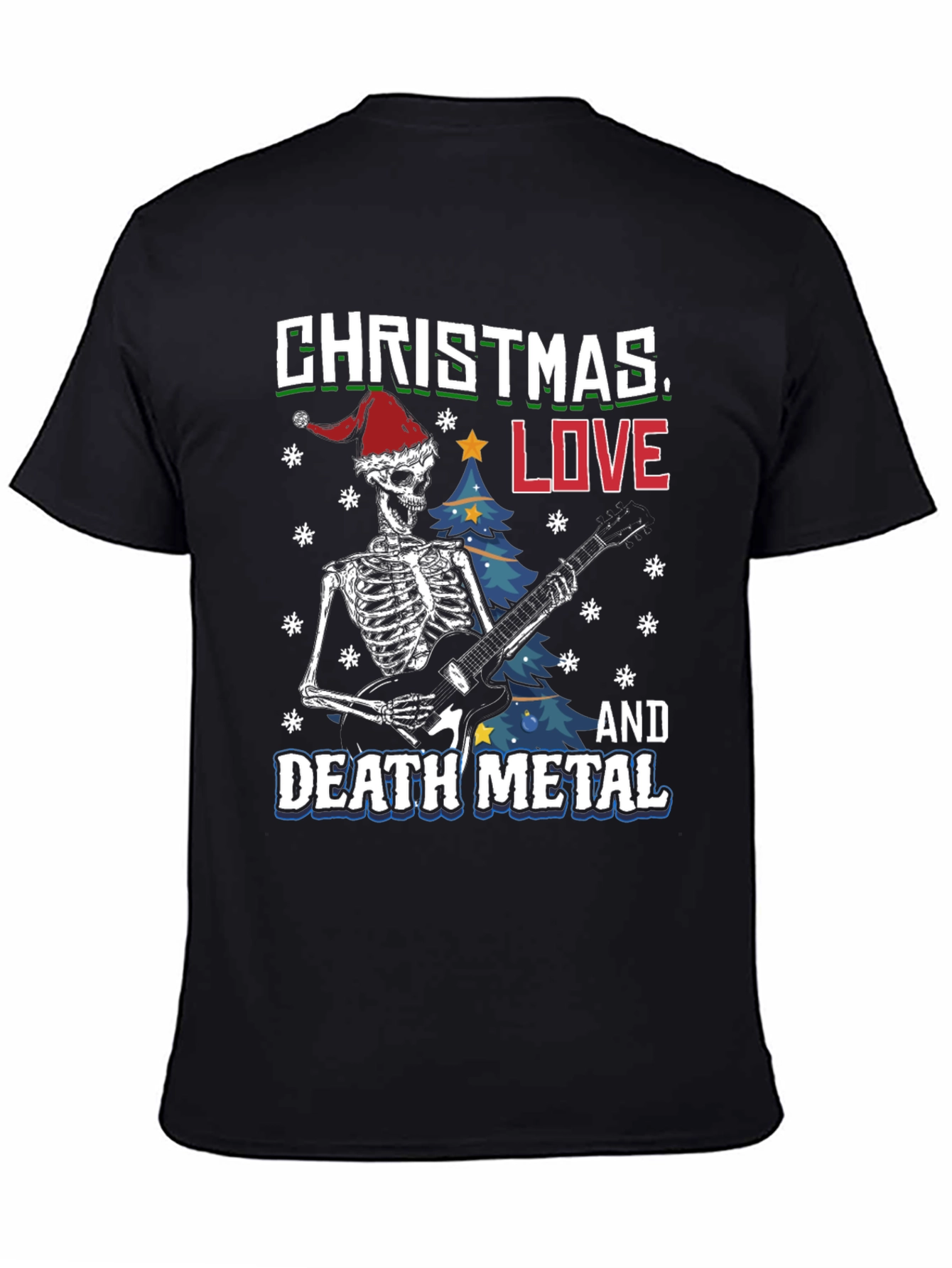 Christmas Love & Death Metal T-Shirt