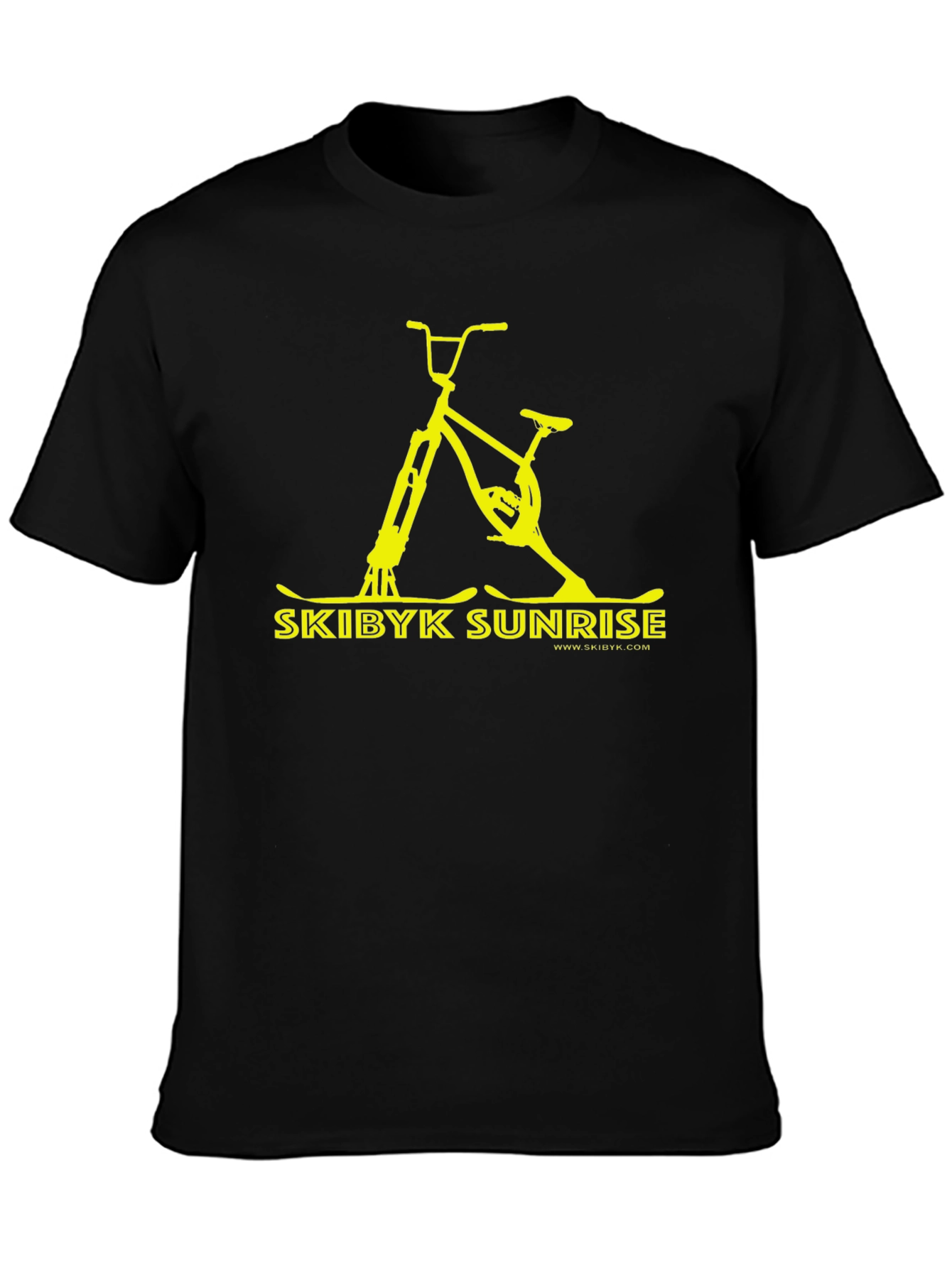 Skibyk Sunrise Graphic Tee - Black