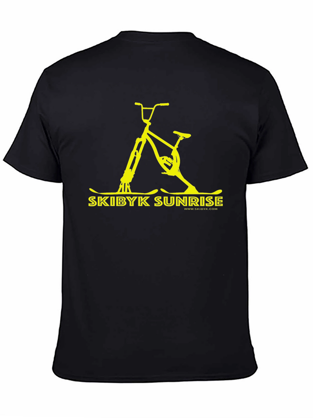 Skibyk Sunrise Graphic Tee - Black
