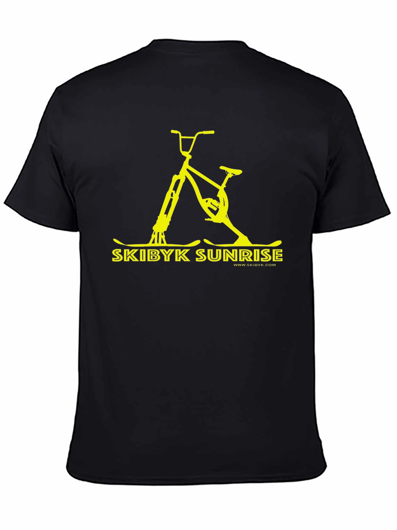 Skibyk Sunrise Graphic Tee - Black