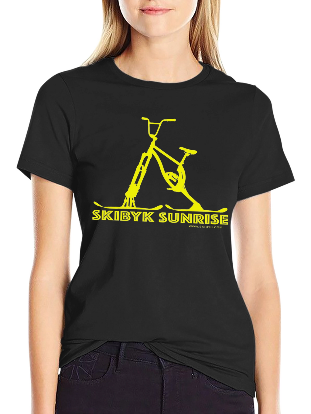 Skibyk Sunrise Graphic Tee - Black