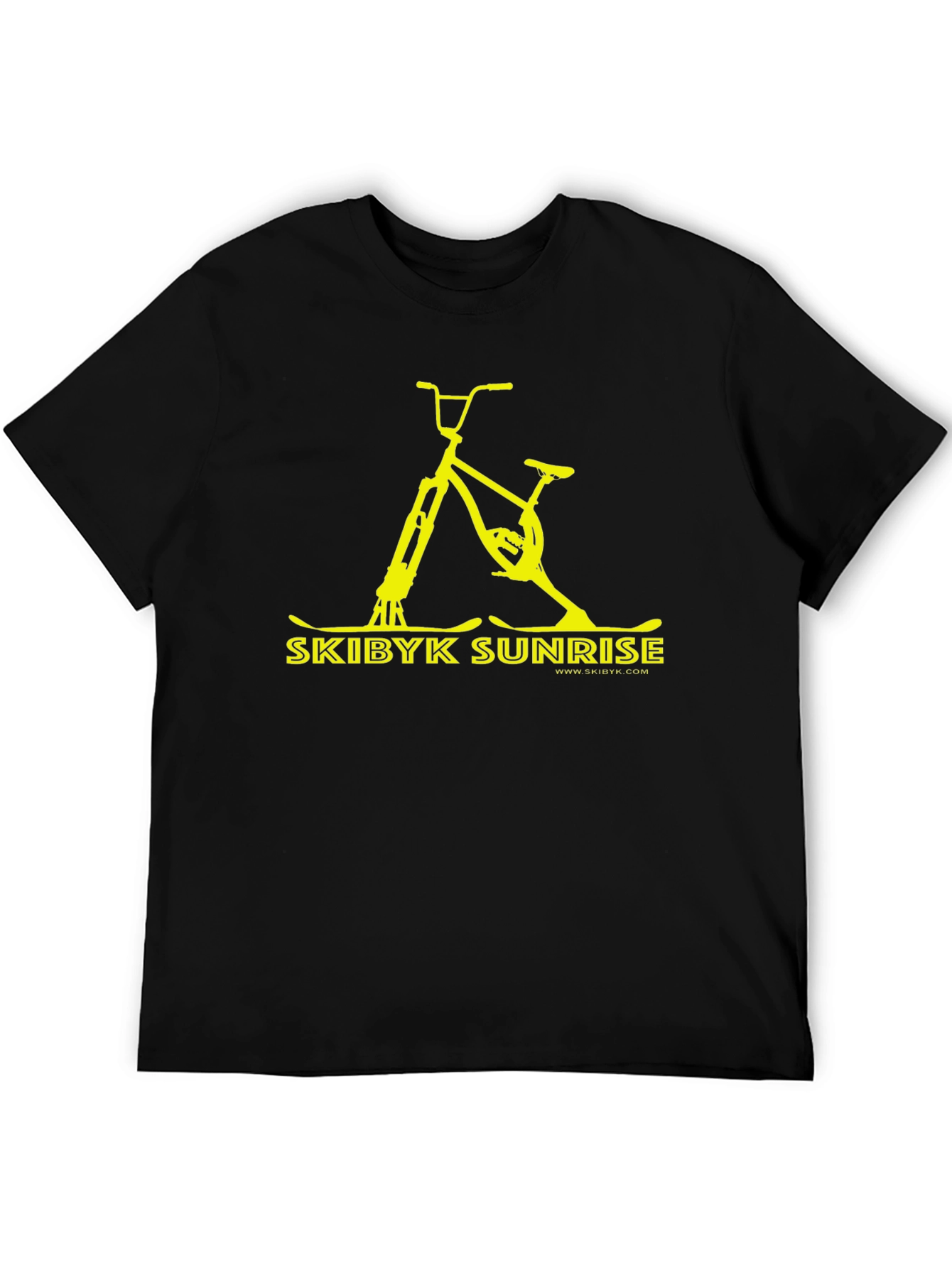 Skibyk Sunrise Graphic Tee - Black