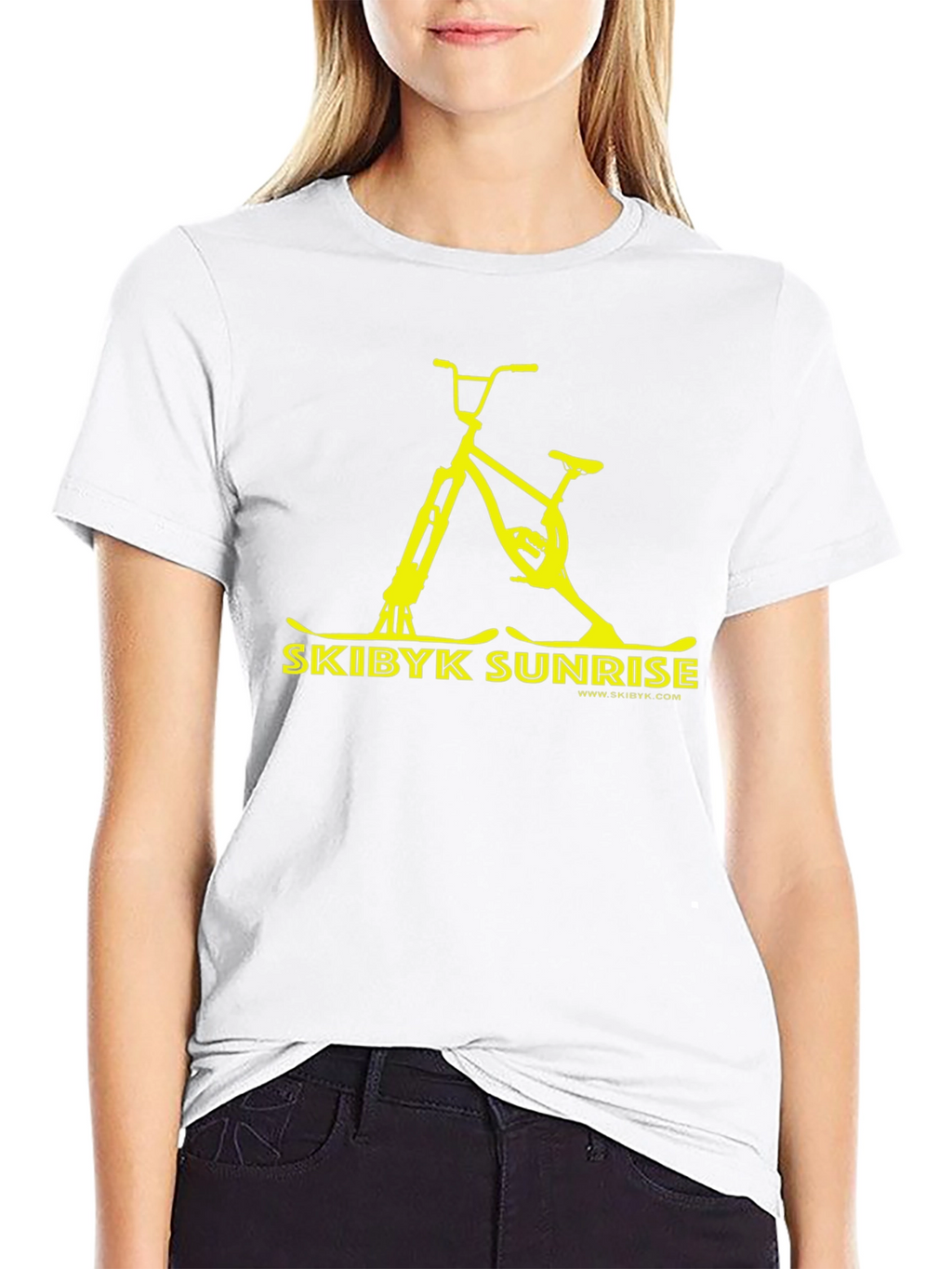 Skibyk Sunrise Graphic Tee - Black