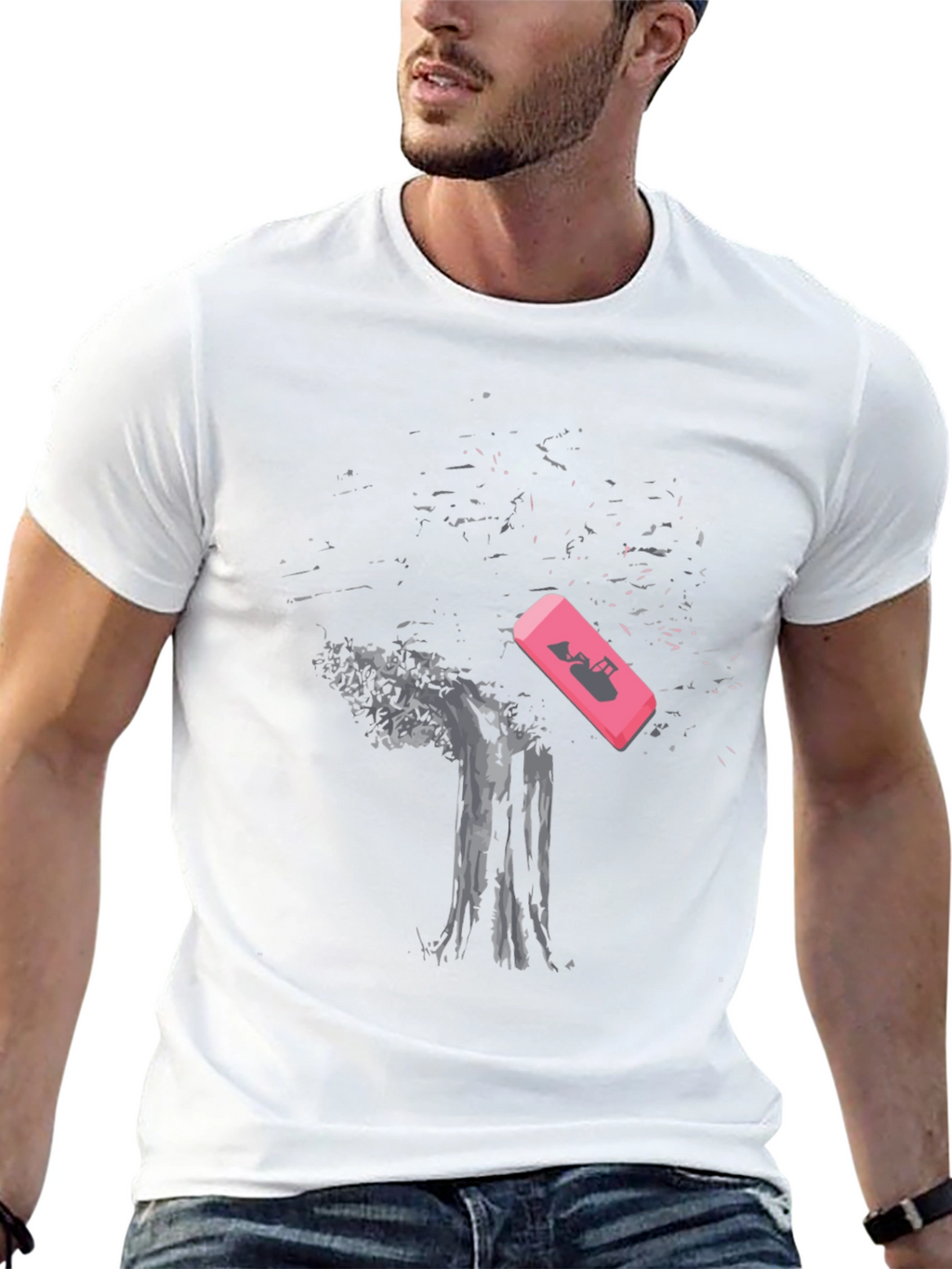 Eraser Tree Graphic Tee
