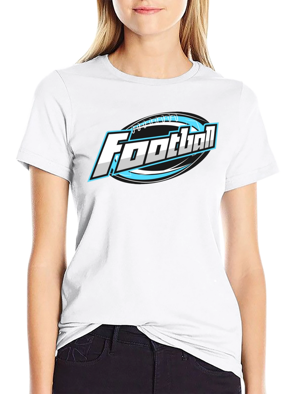 Football Graphic Tee - Stylish & Comfortable