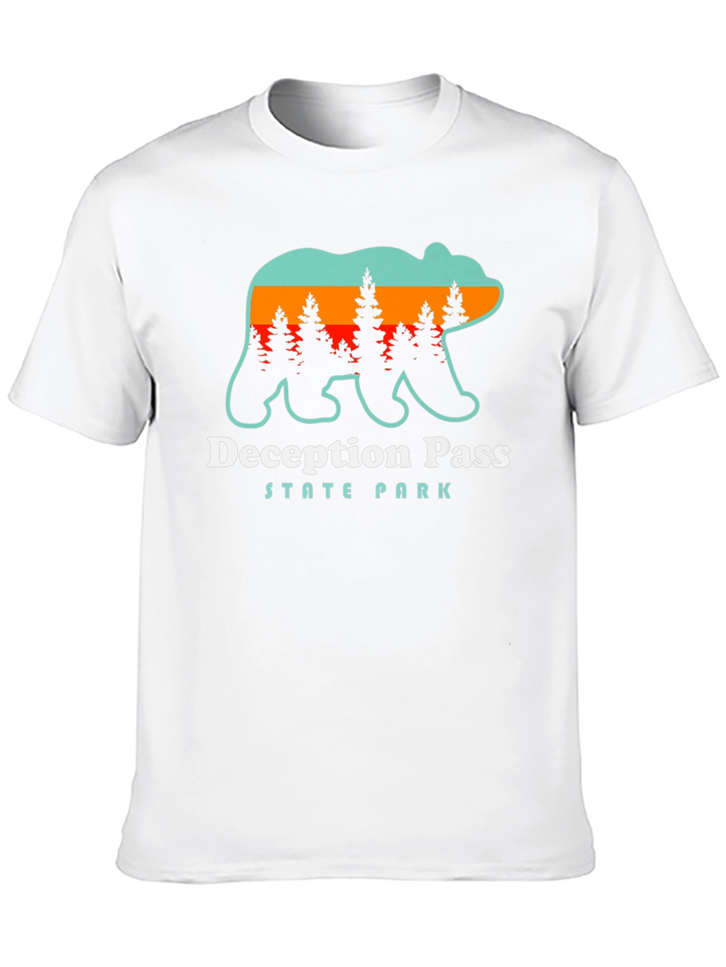 Deception Pass State Park Bear T-Shirt