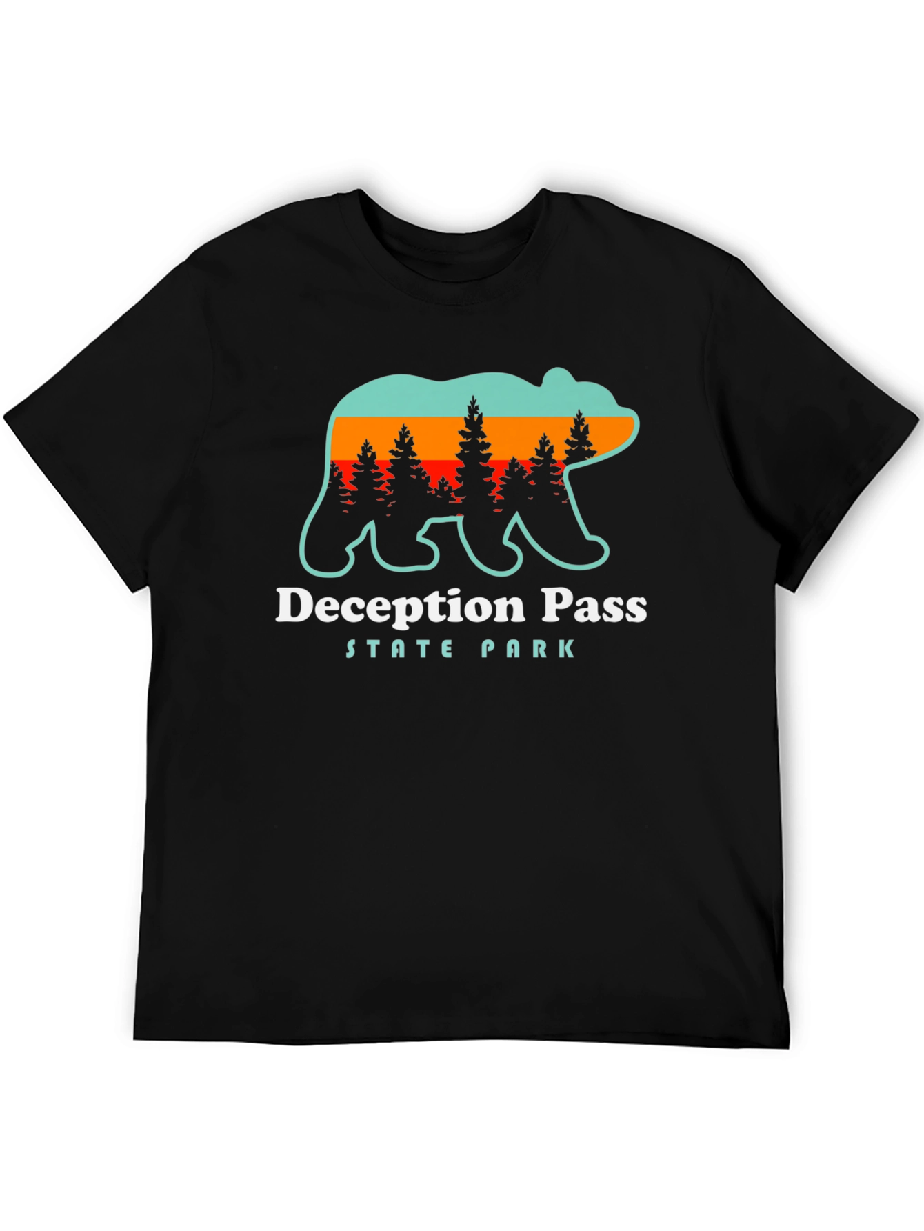 Deception Pass State Park Bear T-Shirt