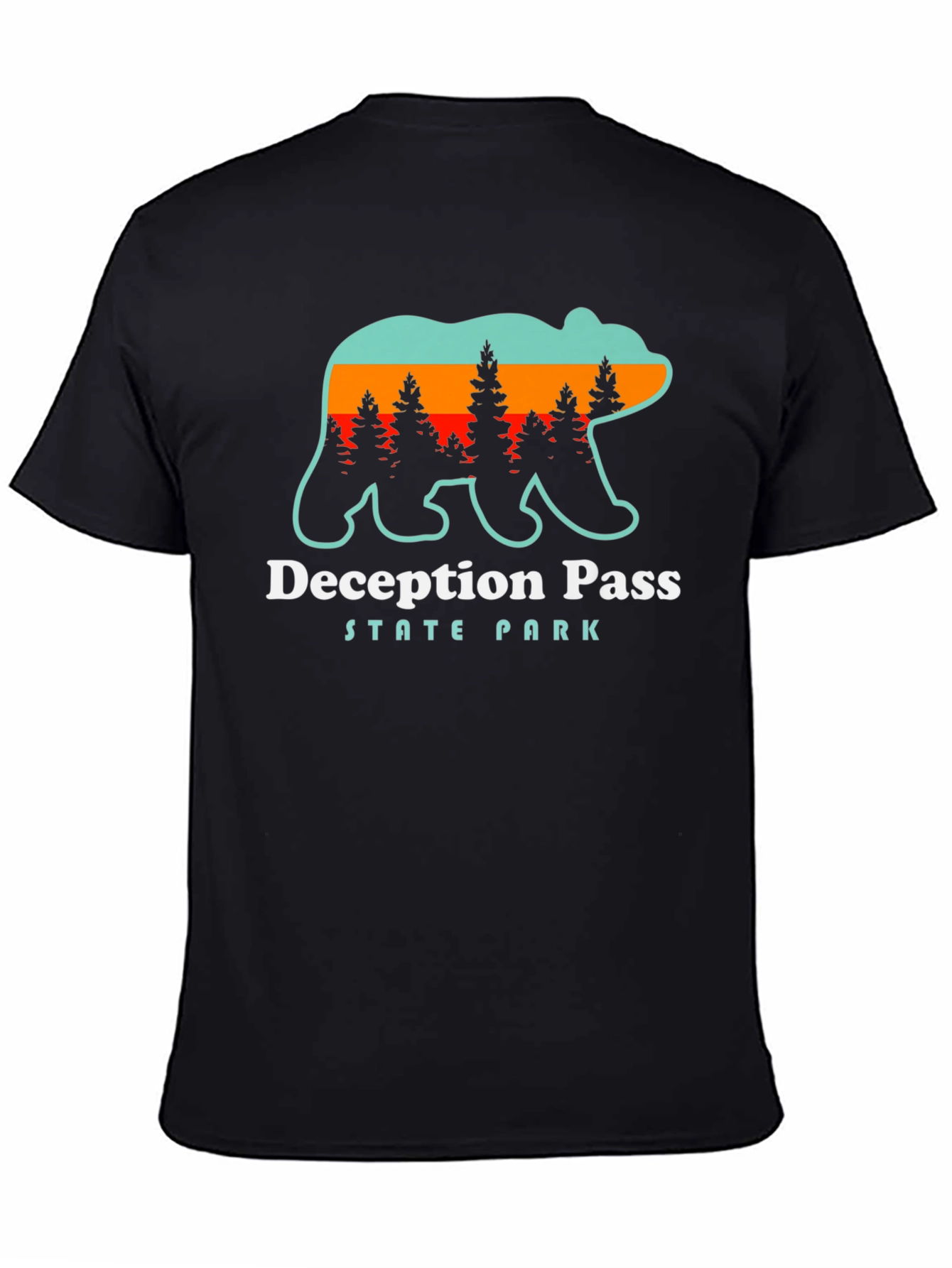 Deception Pass State Park Bear T-Shirt
