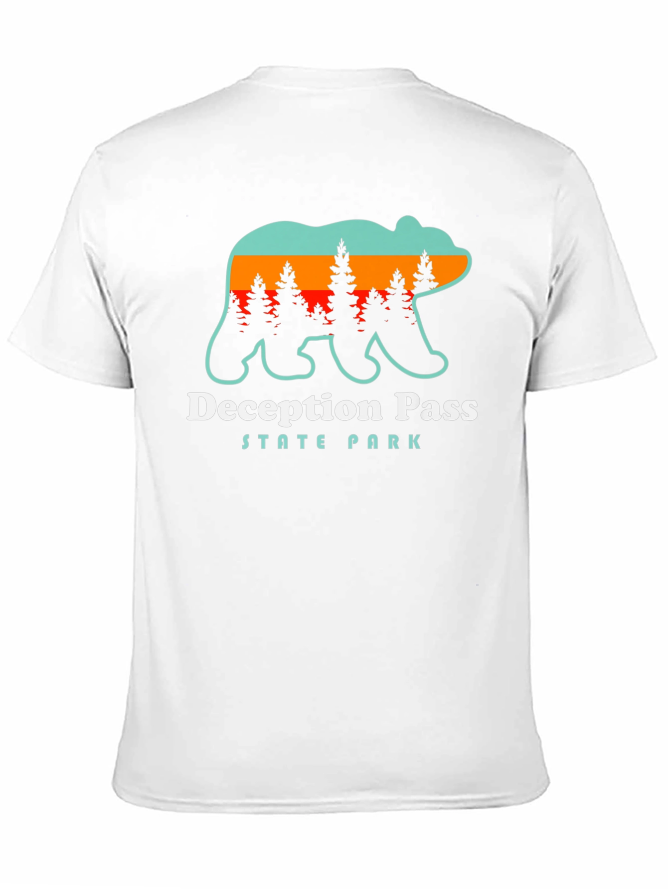Deception Pass State Park Bear T-Shirt