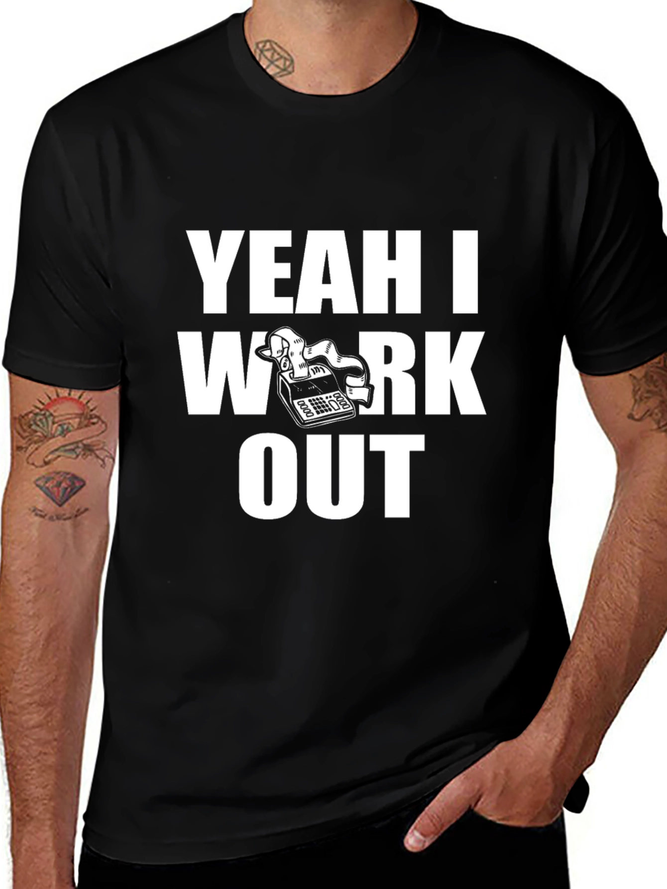 Yeah I Work Out Funny T-Shirt