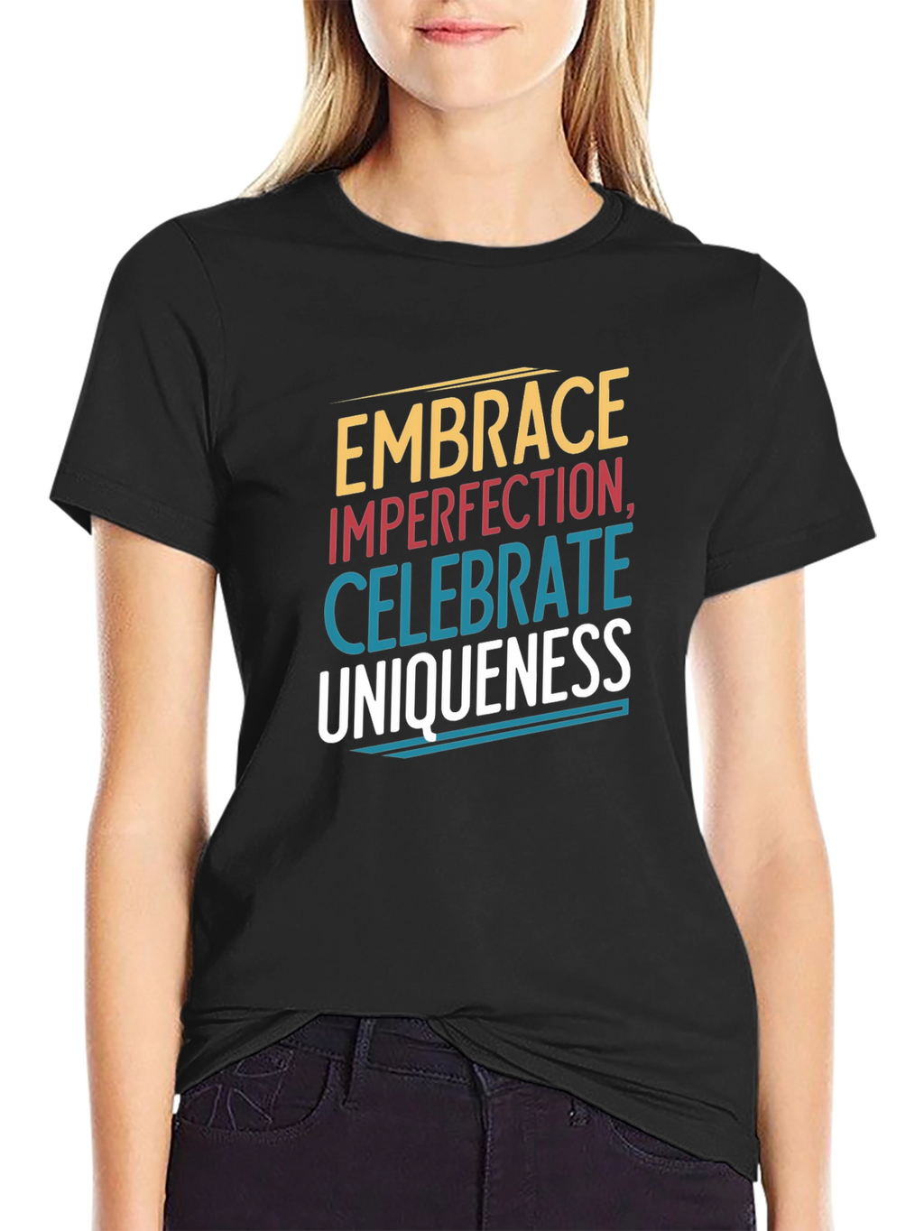 Embrace Imperfection Graphic Tee - Celebrate Uniqueness T-Shirt