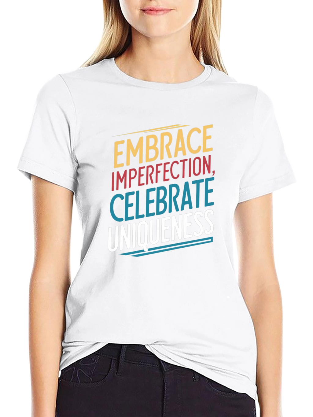 Embrace Imperfection Graphic Tee - Celebrate Uniqueness T-Shirt
