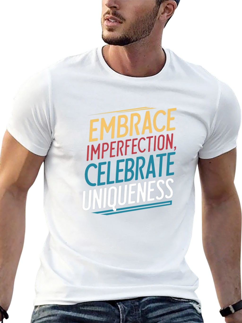 Embrace Imperfection Graphic Tee - Celebrate Uniqueness T-Shirt