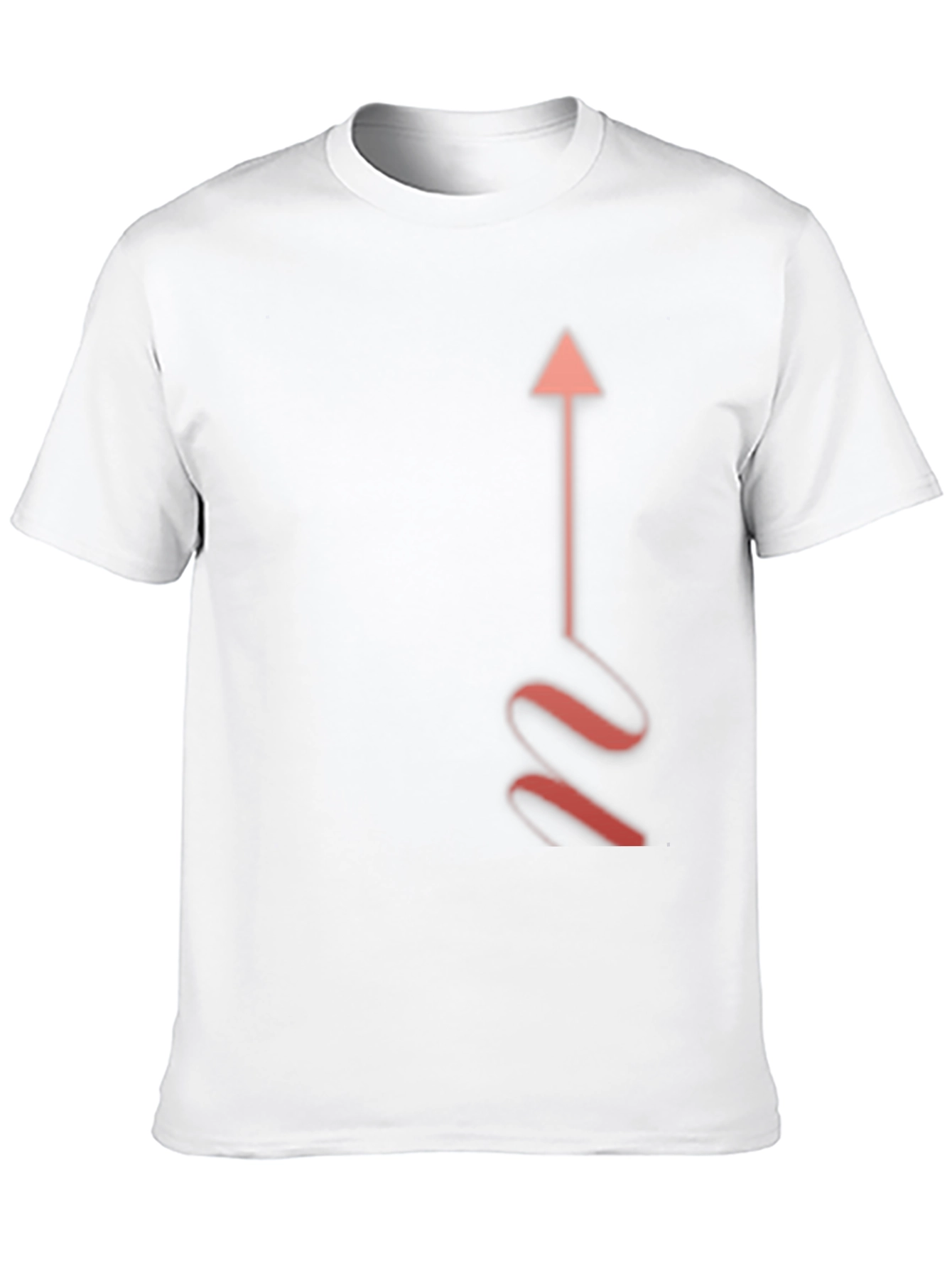 Arrow Graphic Black T-Shirt - Stylish Casual Wear