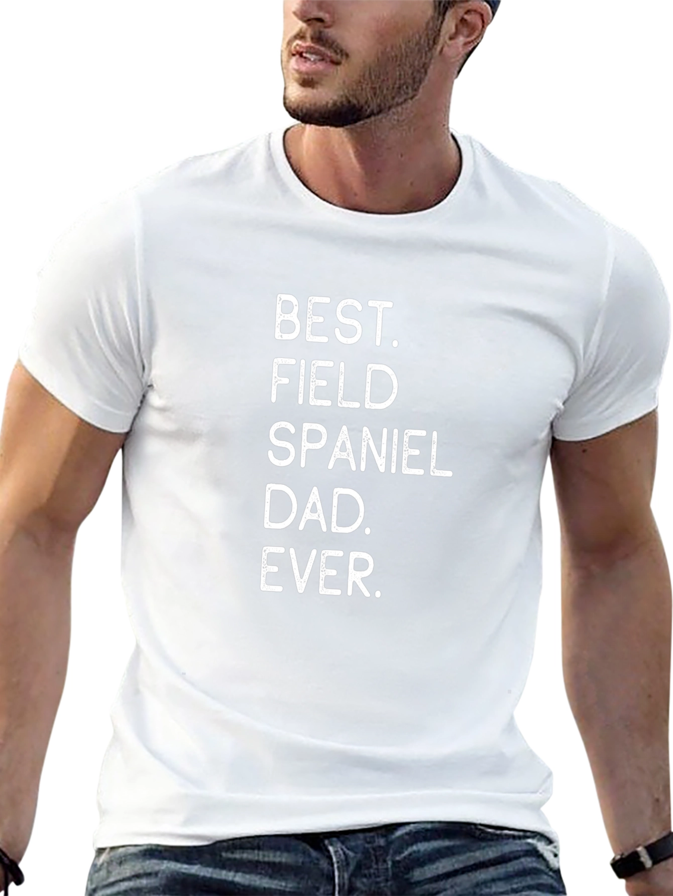 Best Field Spaniel Dad Ever T-Shirt