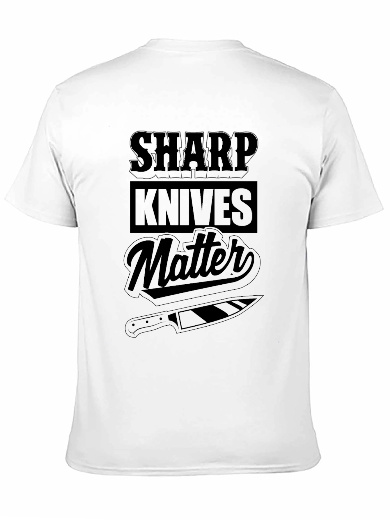 Sharp Knives Matter T-Shirt - Chef Edition