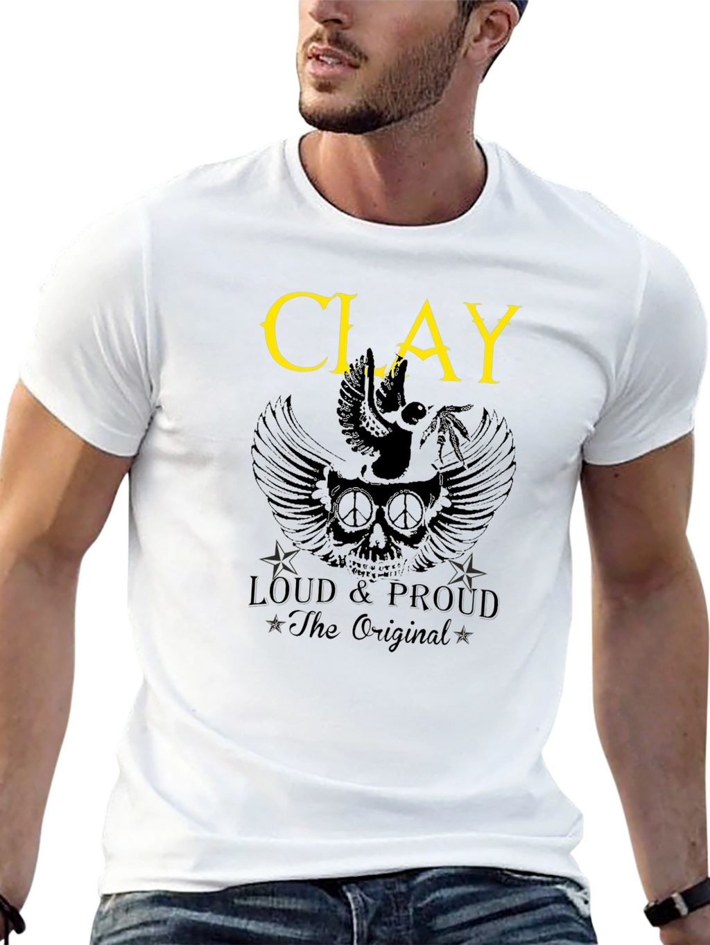 Clay Loud & Proud Graphic T-Shirt