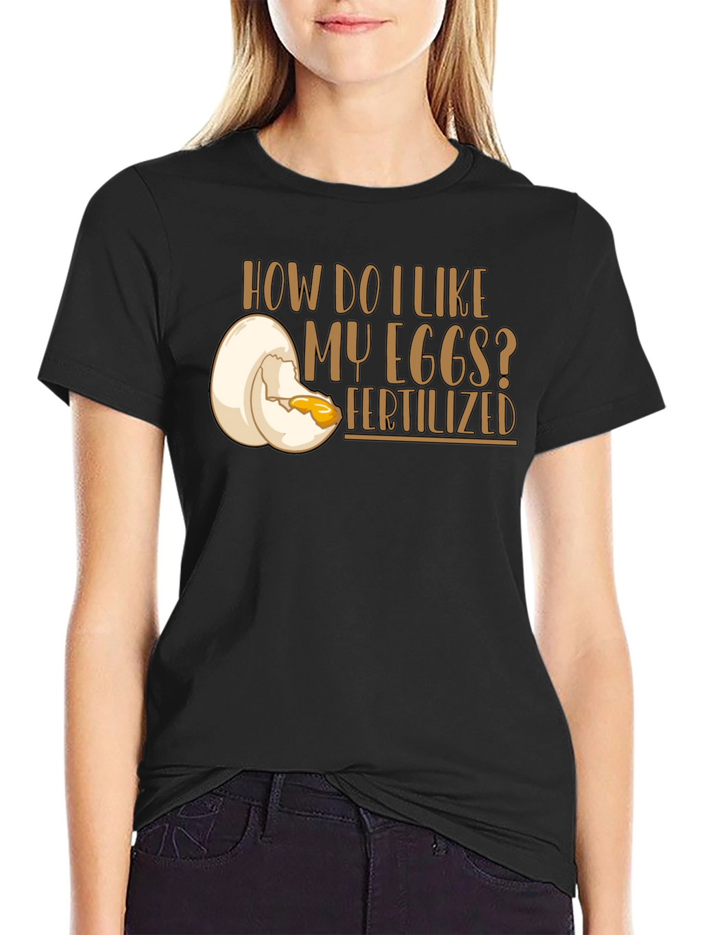 Fertilized Eggs Graphic T-Shirt - Funny Foodie Tee