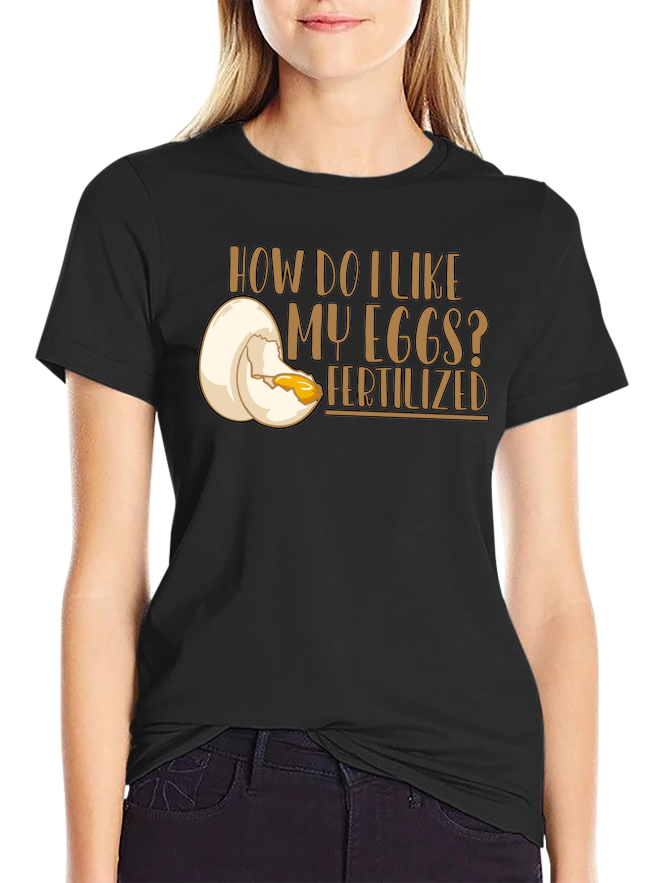 Fertilized Eggs Graphic T-Shirt - Funny Foodie Tee