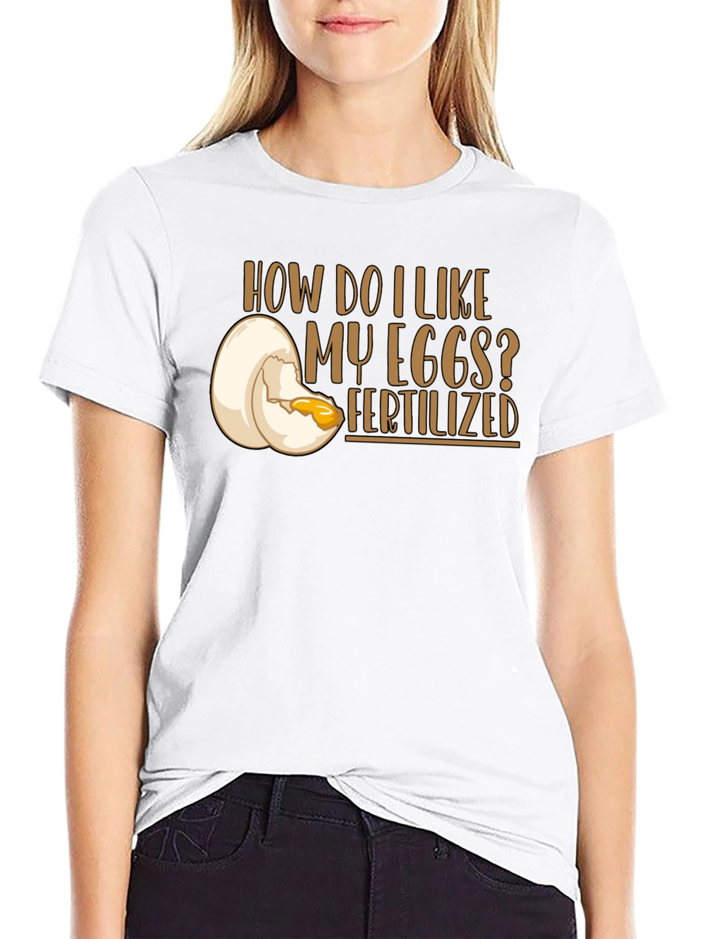 Fertilized Eggs Graphic T-Shirt - Funny Foodie Tee