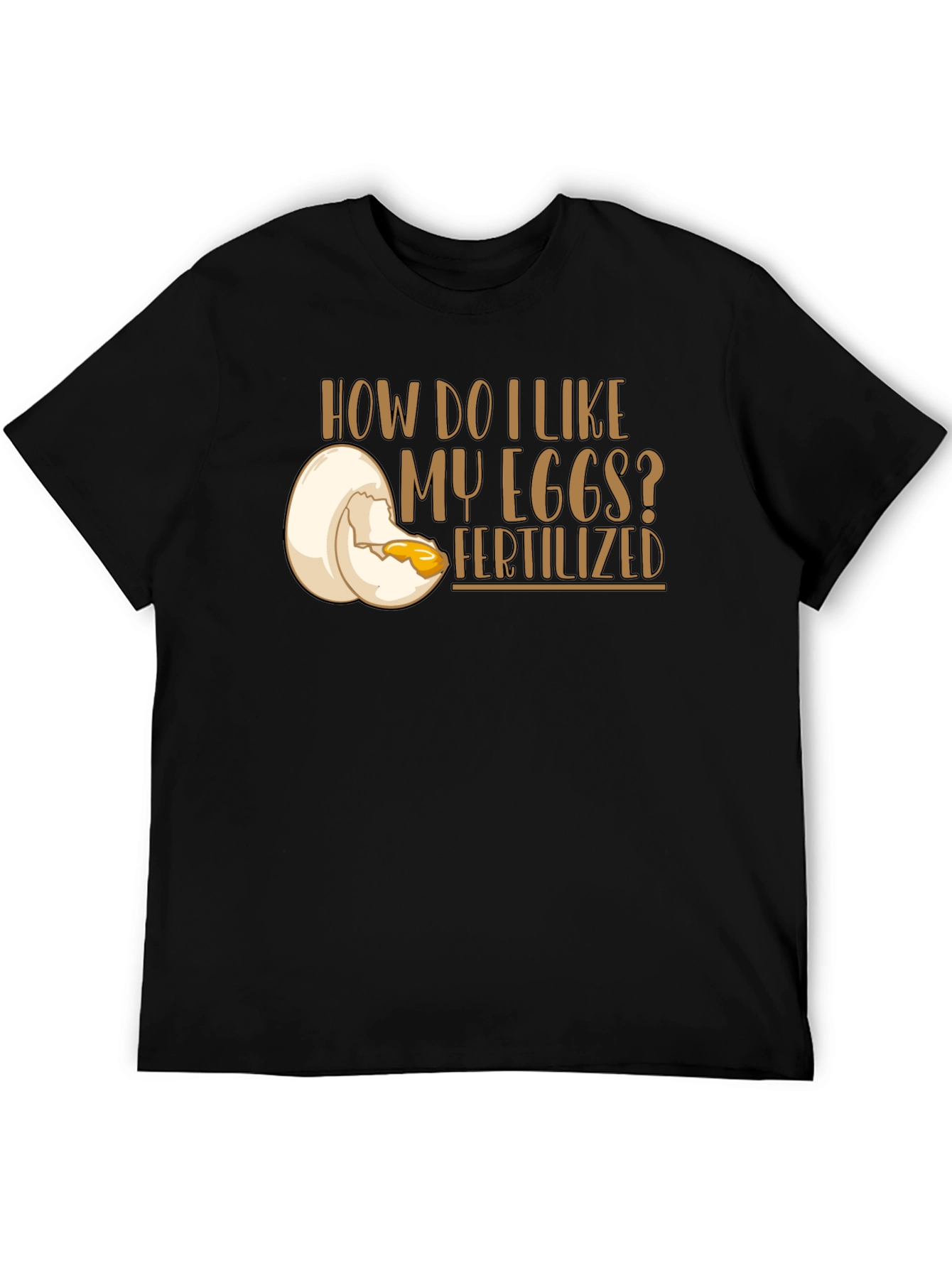 Fertilized Eggs Graphic T-Shirt - Funny Foodie Tee
