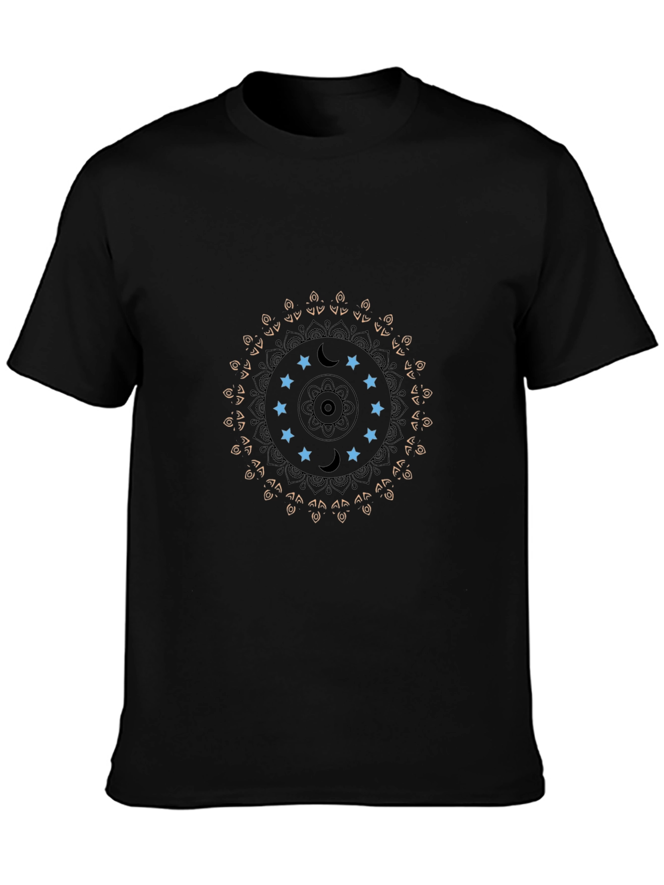 Celestial Mandala Graphic T-Shirt