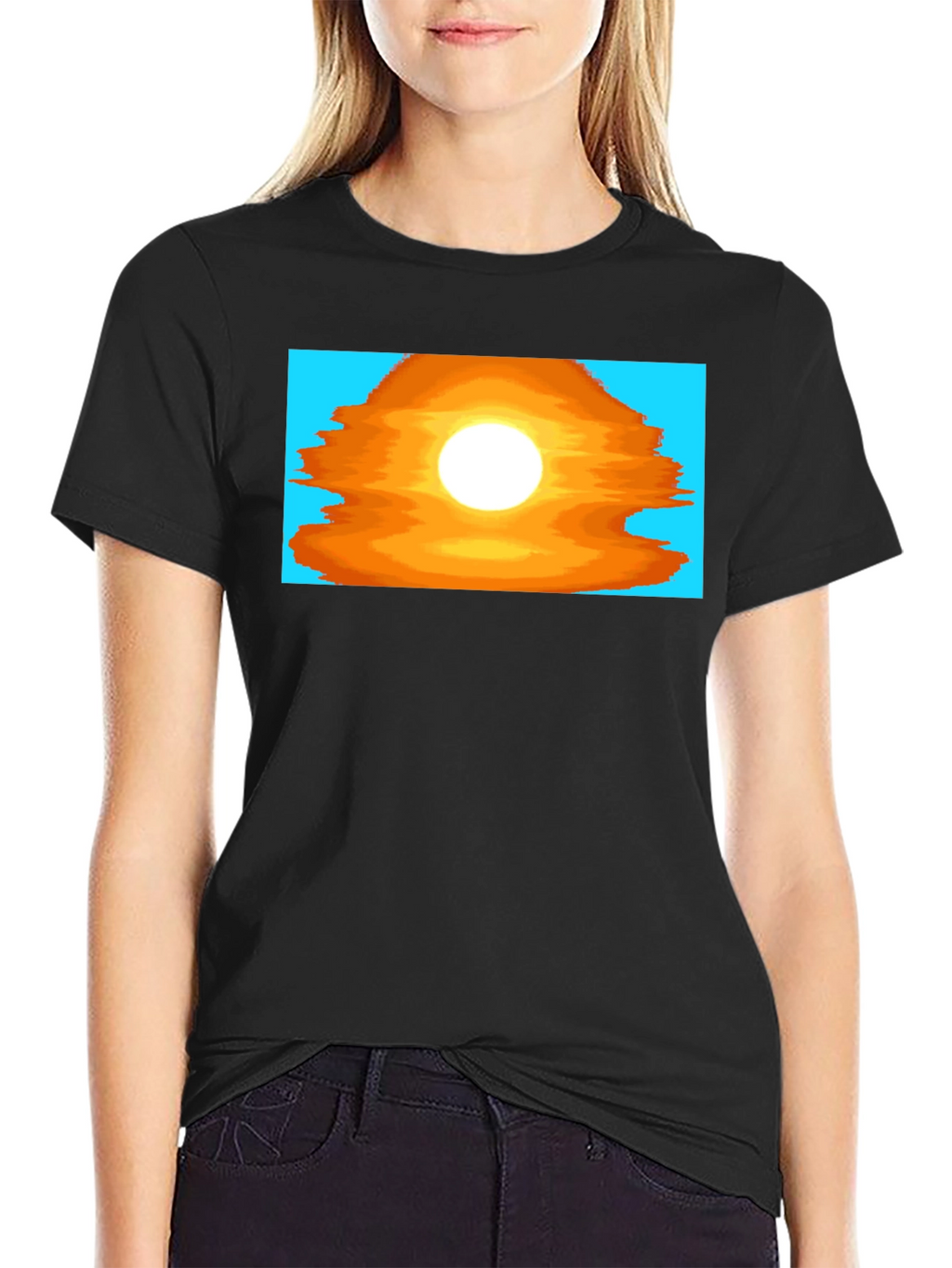 Retro Sunset T-Shirt - Classic Graphic Tee