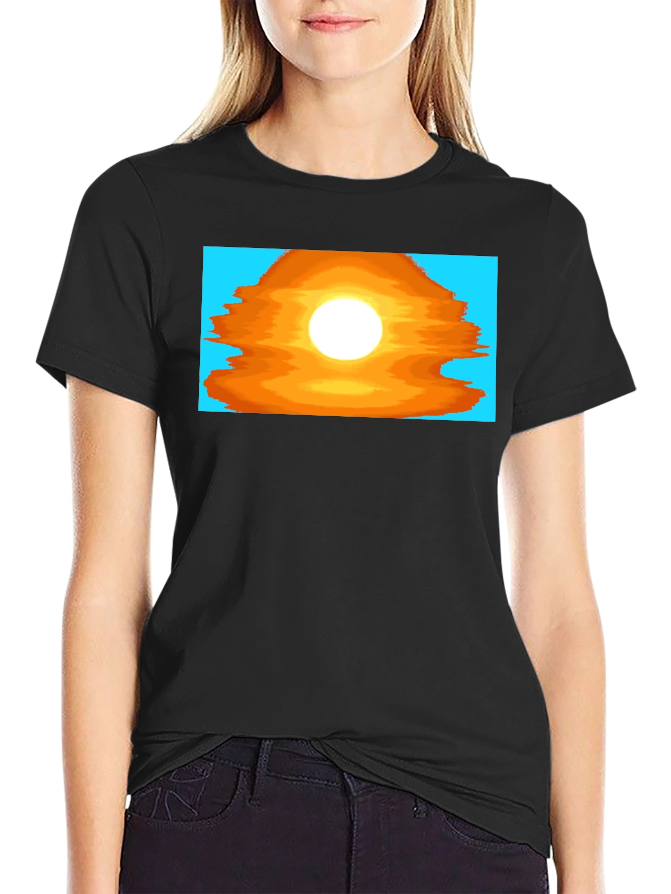 Retro Sunset T-Shirt - Classic Graphic Tee
