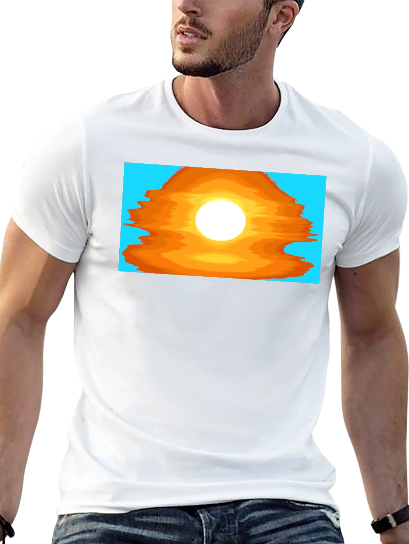 Retro Sunset T-Shirt - Classic Graphic Tee