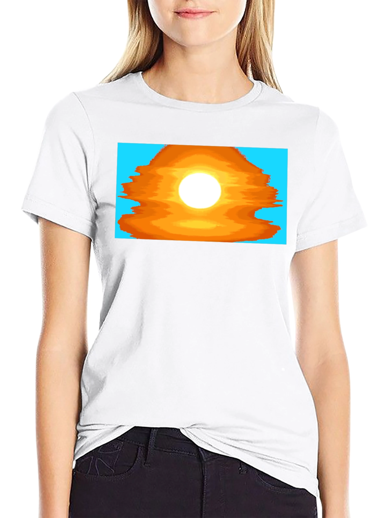 Retro Sunset T-Shirt - Classic Graphic Tee