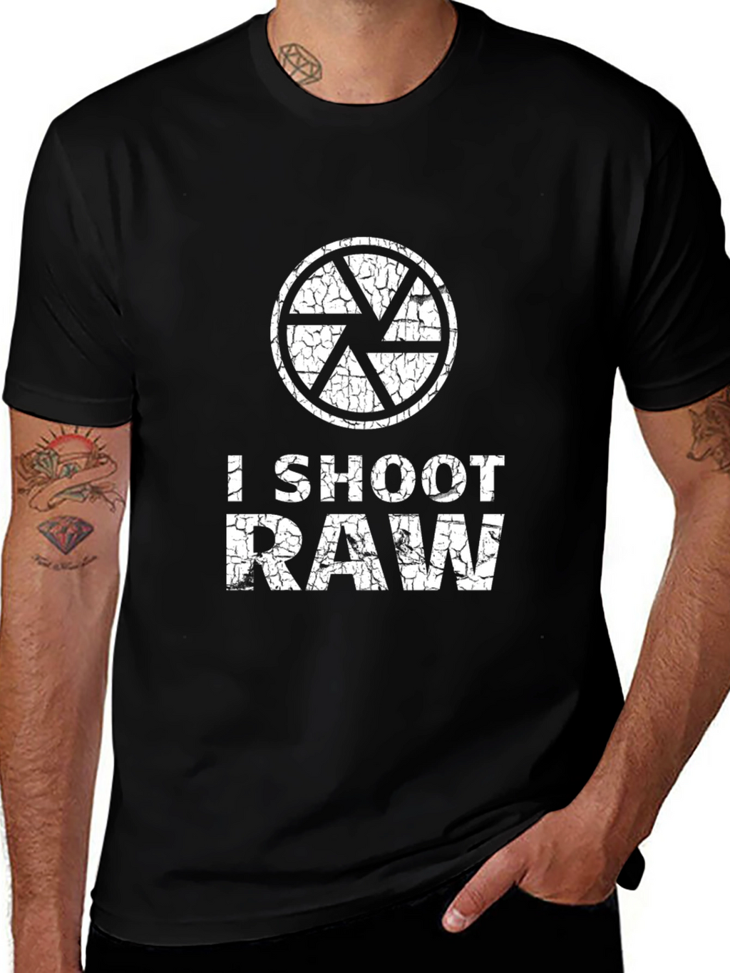 I Shoot RAW Photography T-Shirt