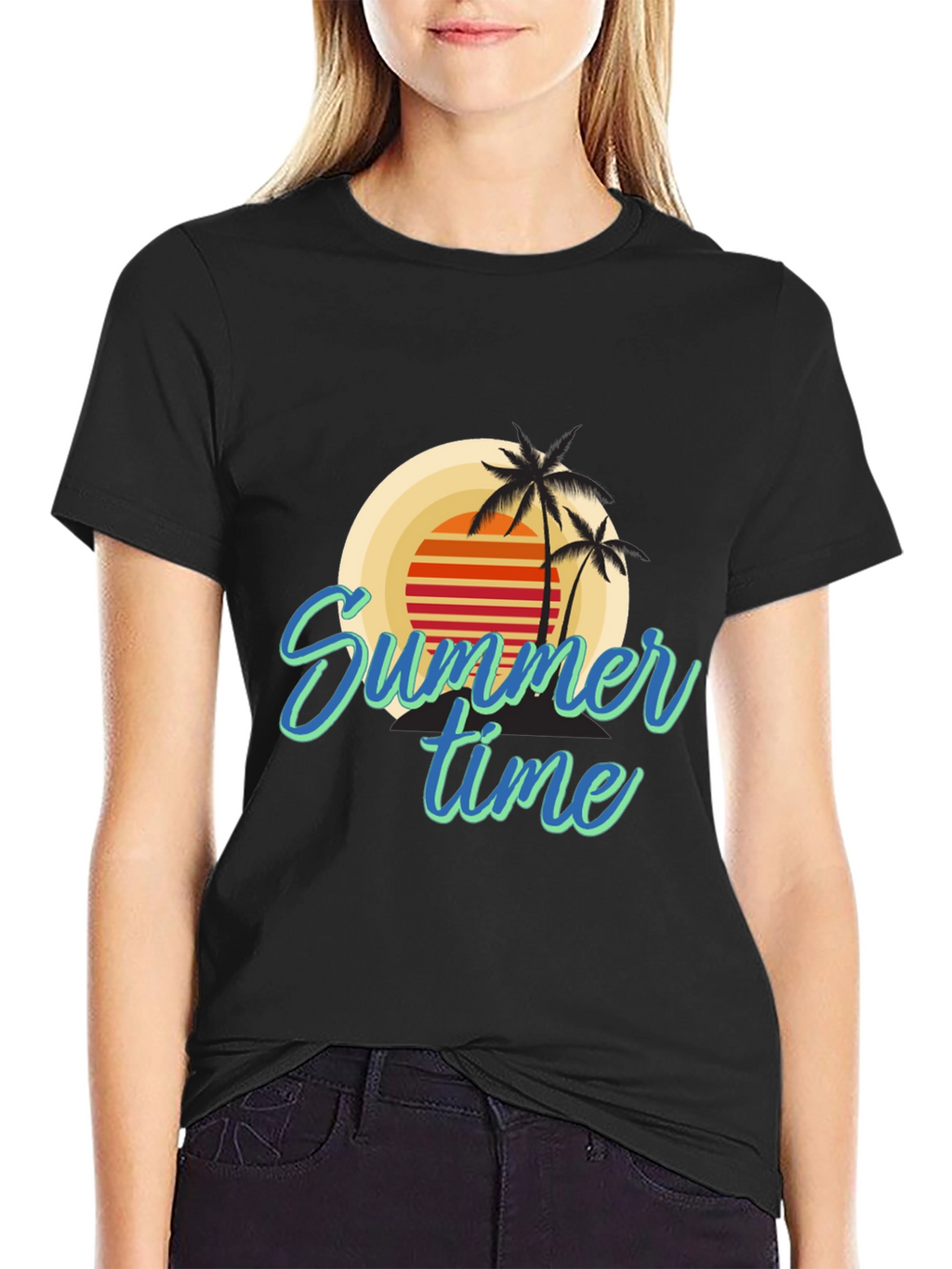 Summer Time T-Shirt - Tropical Vibe